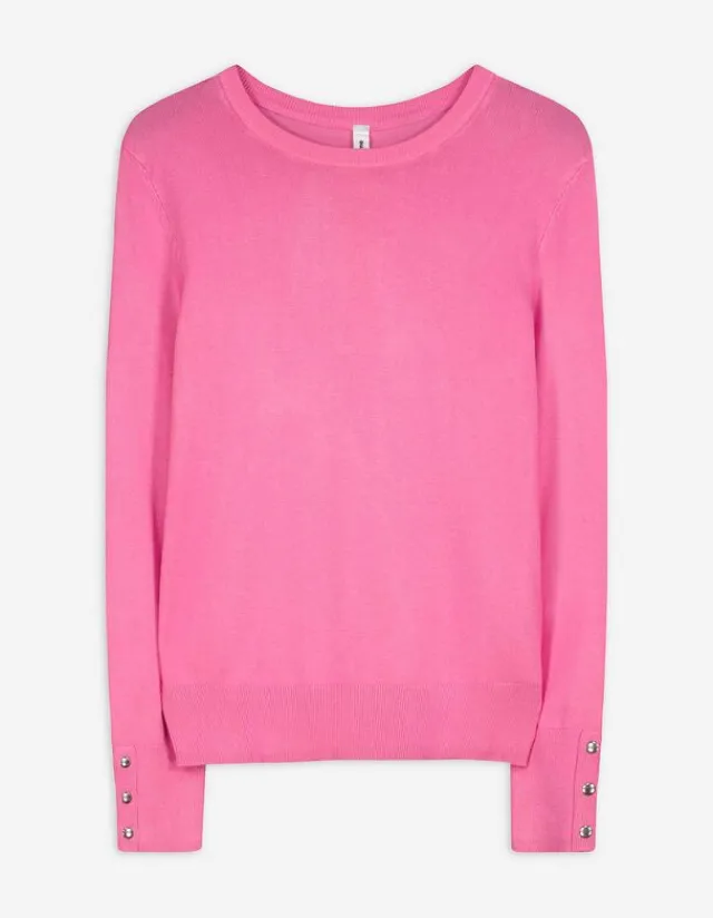 Clearance Pullover - Zierknöpfe - Damen Pullover