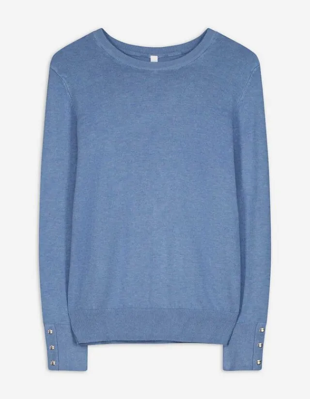 Hot Pullover - Zierknöpfe - Damen Pullover