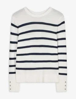 Hot Pullover - Zierkn&ouml;pfe - Damen Pullover