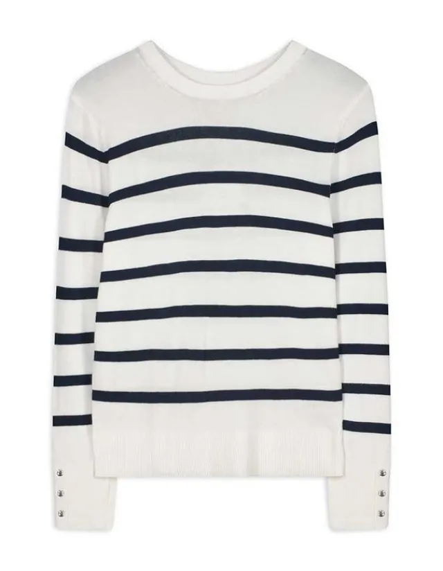 Hot Pullover - Zierknöpfe - Damen Pullover