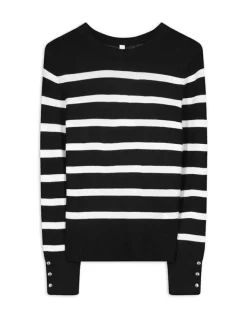 Sale Pullover - Zierknöpfe - Damen Pullover