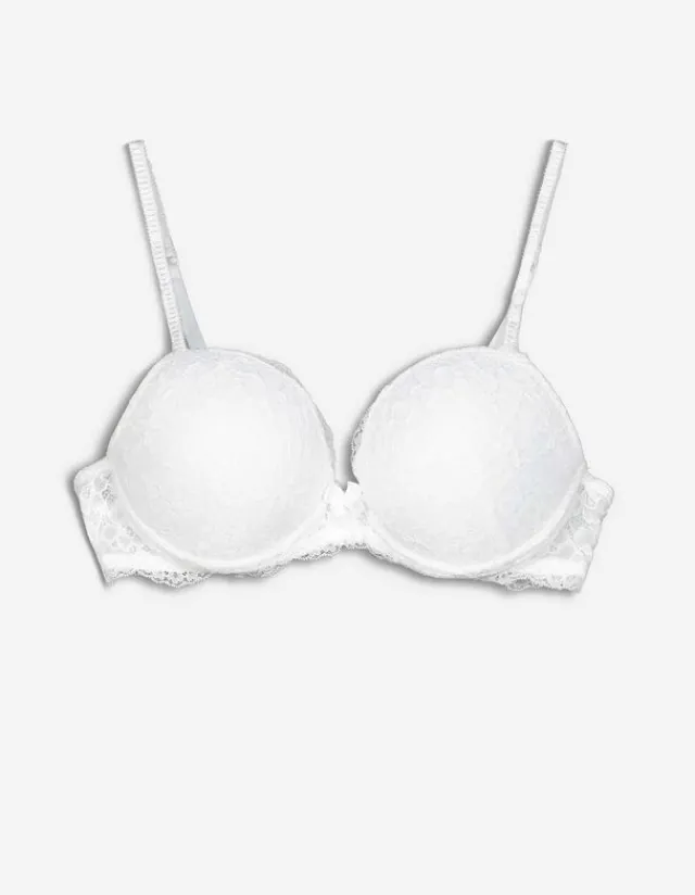 Outlet Push-Up-BH - Schleifenapplikation Damen Unterwäsche