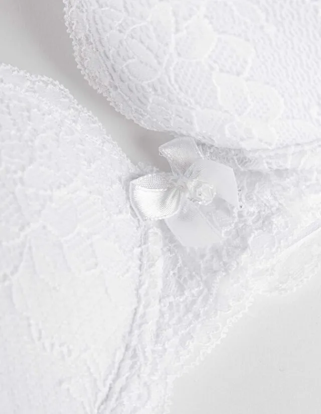 Outlet Push-Up-BH - Schleifenapplikation Damen Unterwäsche