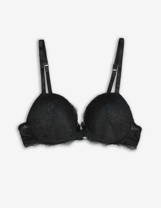 Clearance Push-Up-BH - Spitzenbesatz Damen Unterwäsche