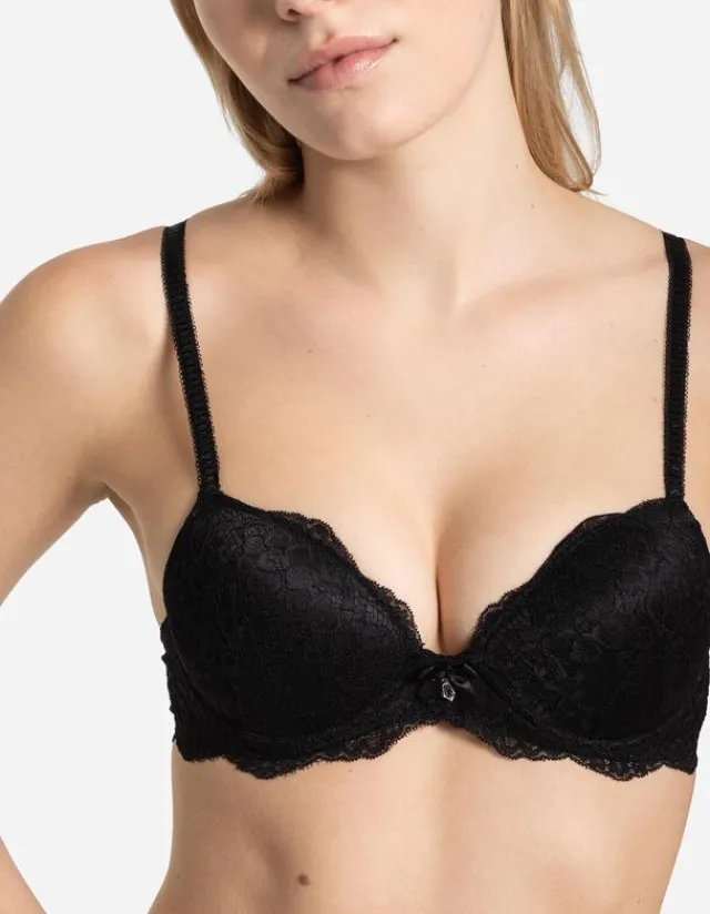 Clearance Push-Up-BH - Spitzenbesatz Damen Unterwäsche