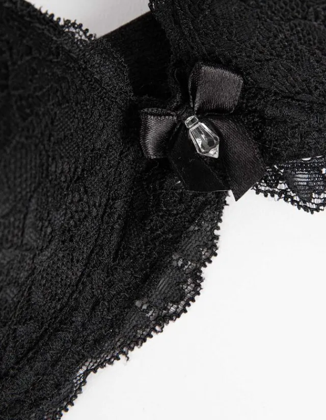 Clearance Push-Up-BH - Spitzenbesatz Damen Unterwäsche