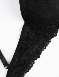 New Push-Up-BH - Spitzenbesatz Damen Unterwäsche