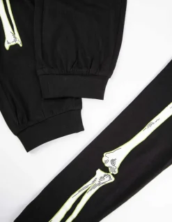 Hot Pyjama Set aus Langarmshirt und Hose - Leuchtet im Dunklen - Kinder Jungenkleidung