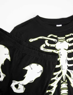 Best Pyjama Set aus Langarmshirt und Hose - Leuchtet im Dunklen - Kinder Jungenkleidung