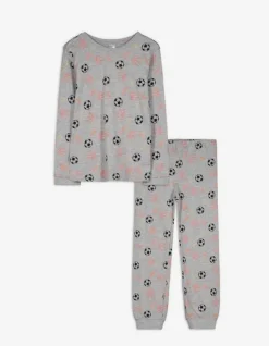 New Pyjama Set aus Langarmshirt und Hose - Allover-Print - Kinder Jungenkleidung
