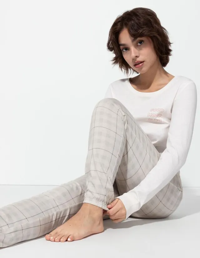 Best Pyjamahose - Allover-Muster - Damen Nachtwäsche