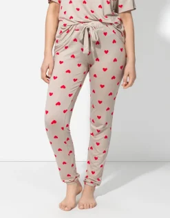 Sale Pyjamahose - Allover-Print - Damen Nachtwäsche