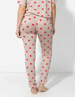 Sale Pyjamahose - Allover-Print - Damen Nachtwäsche