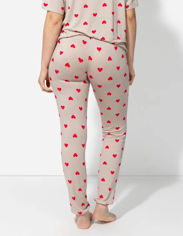 Sale Pyjamahose - Allover-Print - Damen Nachtwäsche