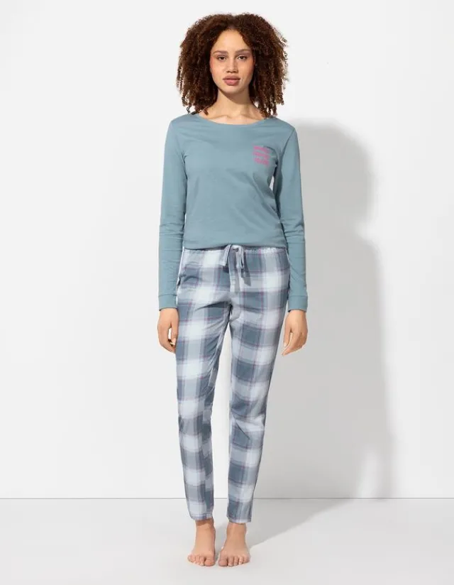 Best Pyjamahose - Allover-Print - Damen Nachtwäsche