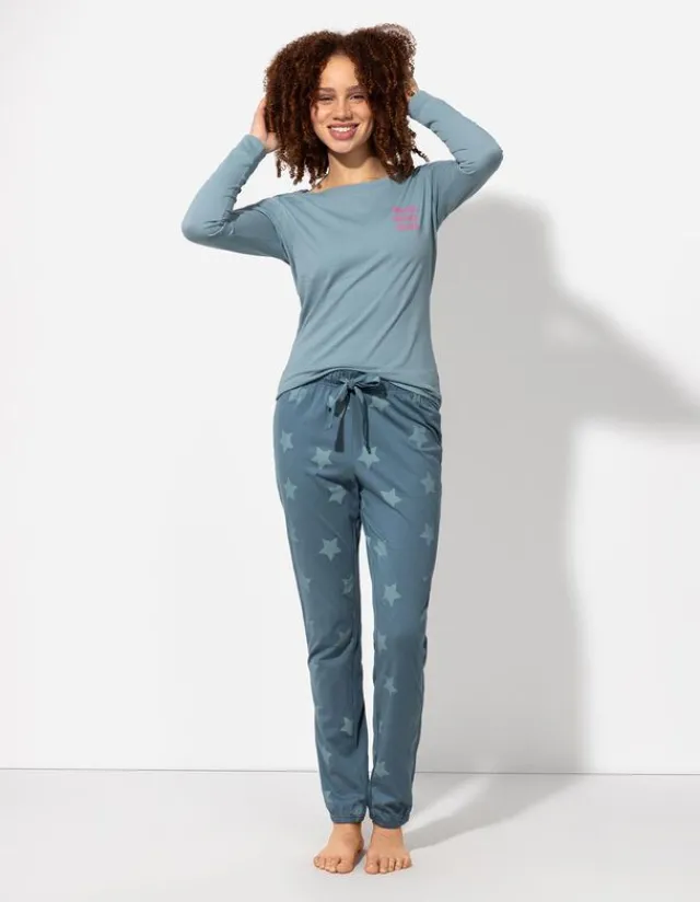 Clearance Pyjamahose - Karomuster - Damen Nachtwäsche