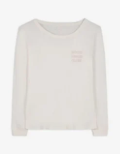 Discount Pyjamaoberteil - Schriftzug - Damen Nachtwäsche