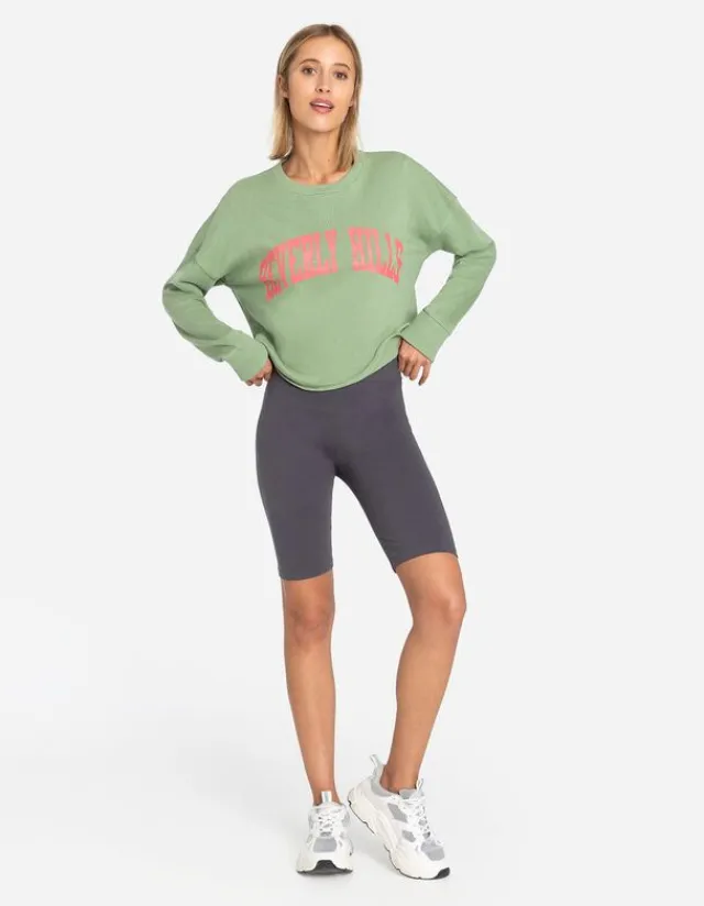 Fashion Radlerhose - Baumwoll-Mix Damen Hosen