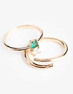 Outlet Ring - Zirkonia - Damen Accessoires