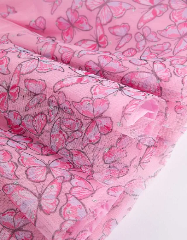 Discount Rock - Glitzerprint - Kinder Mädchenkleidung