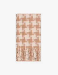 Discount Schal - Fransen an den Abschl&uuml;ssen - Damen Accessoires