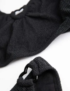 Fashion Set aus Bikinitop und Bikinislip - Rippenstruktur - Kinder Mädchenkleidung