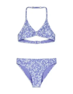 Fashion Set aus Bikinitop und Bikinislip - Allover-Print - Kinder Mädchenkleidung