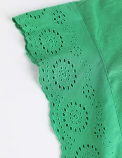 Online Shirt - Ärmel mit Volants Damen Tops