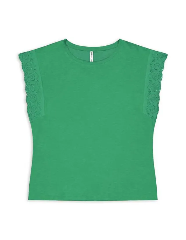 Online Shirt - Ärmel mit Volants Damen Tops