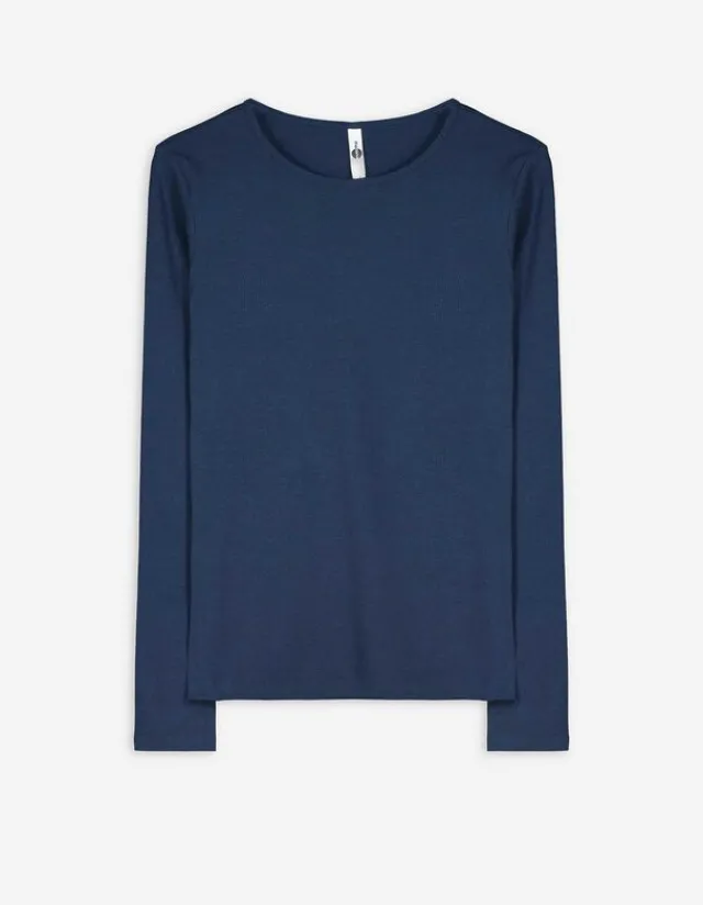 Fashion Shirt - Baumwoll-Mix - Damen Langarmshirts