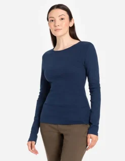 Fashion Shirt - Baumwoll-Mix - Damen Langarmshirts
