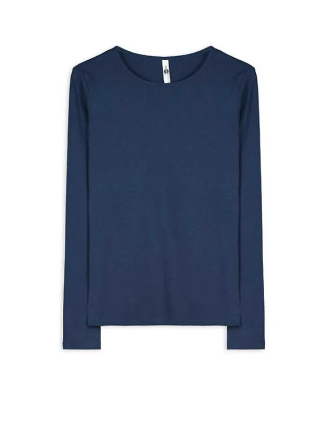 Fashion Shirt - Baumwoll-Mix - Damen Langarmshirts