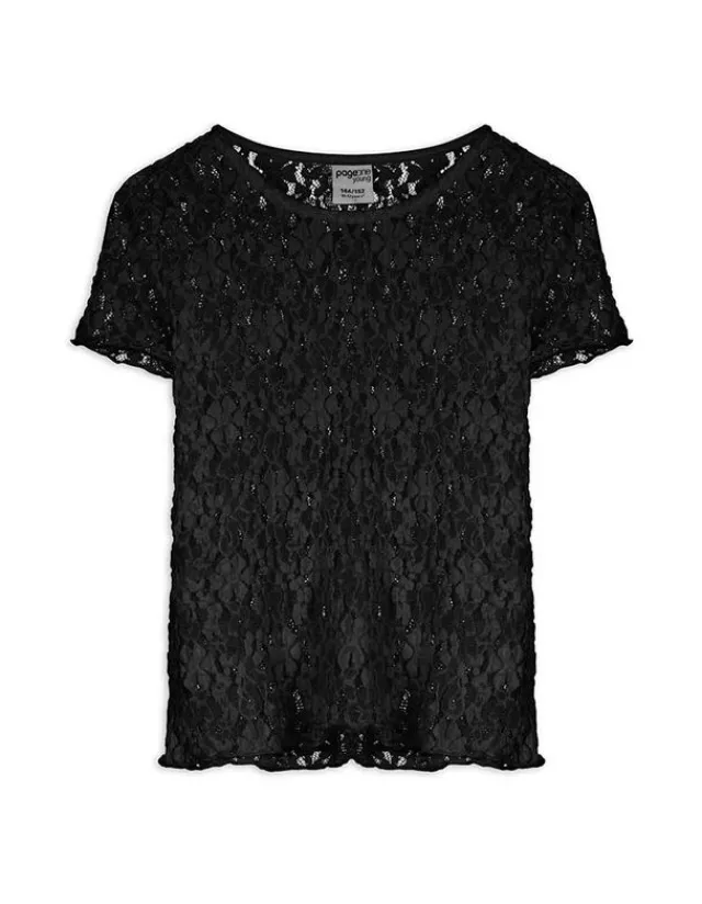 Sale Shirt - Lochspitze - Kinder Mädchenkleidung