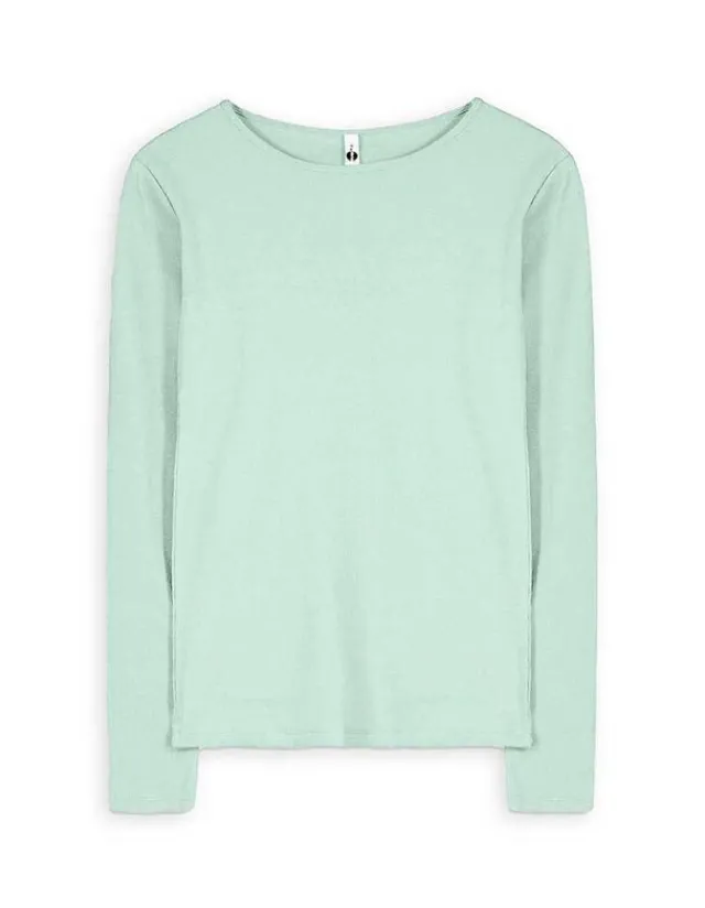 Best Shirt - Rippenstruktur - Damen Langarmshirts