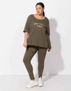 Hot Shirt - Ziersteine - Damen Langarmshirts