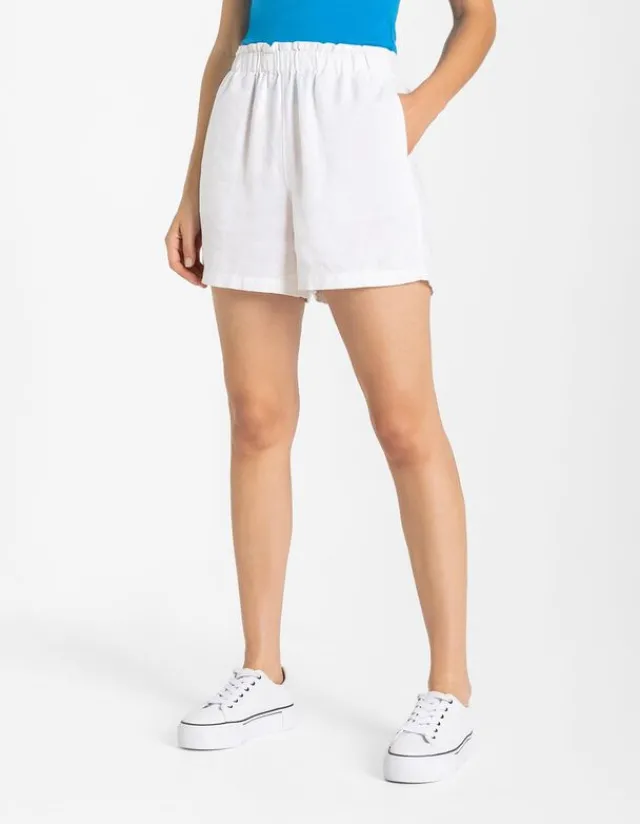 Best Shorts - Leinen-Mix Damen Hosen