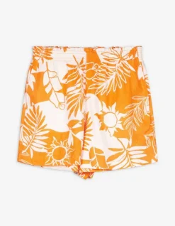 Hot Shorts - Leinen-Mix Damen Hosen