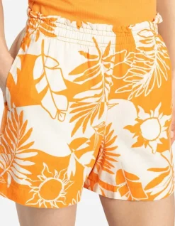 Hot Shorts - Leinen-Mix Damen Hosen