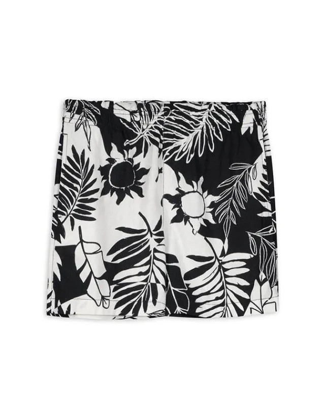 Outlet Shorts - Leinen-Mix Damen Hosen