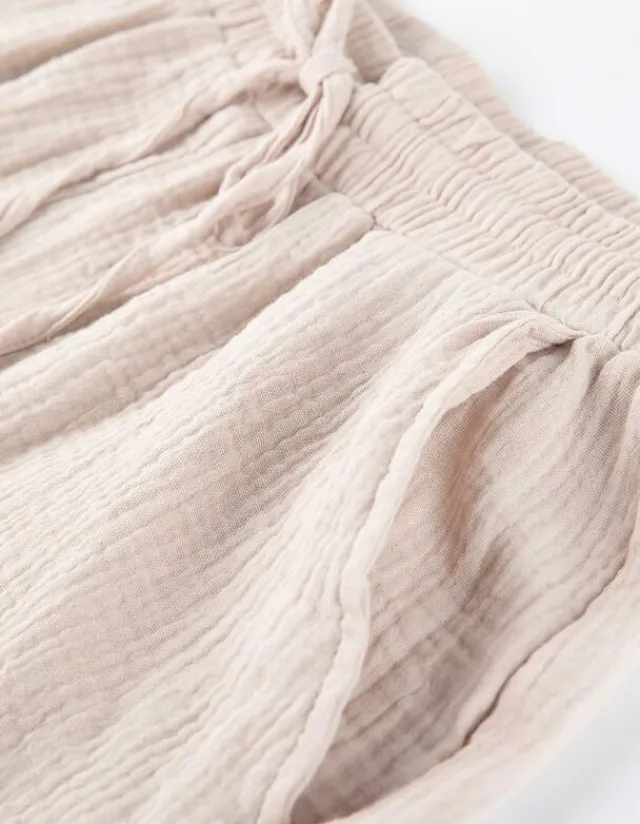 New Shorts - Musselin Damen Hosen