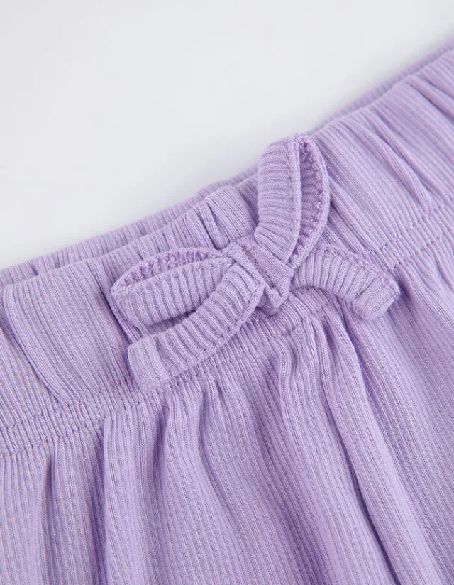 Outlet Shorts - Schleifenapplikation Kinder Mädchenkleidung