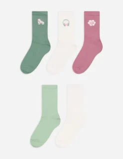 Hot Socken - 5er-Pack Kinder Mädchenkleidung