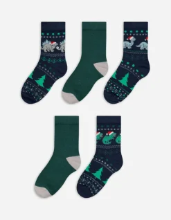 Outlet Socken - 5er-Pack Kinder Jungenkleidung