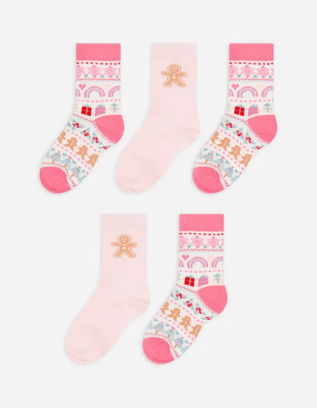 Best Socken - 5er-Pack Kinder Mädchenkleidung