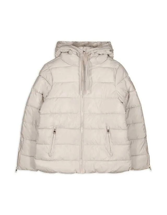Outlet Steppjacke - Tunnelzug am Saum - Damen Jacken