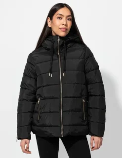 Sale Steppjacke - Tunnelzug am Saum - Damen Jacken