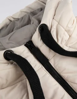 Fashion Steppweste - Kapuze - Damen Westen