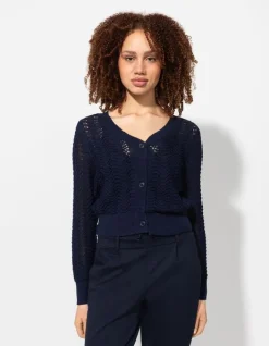 Hot Strickjacke - V-Ausschnitt - Damen Strickjacken