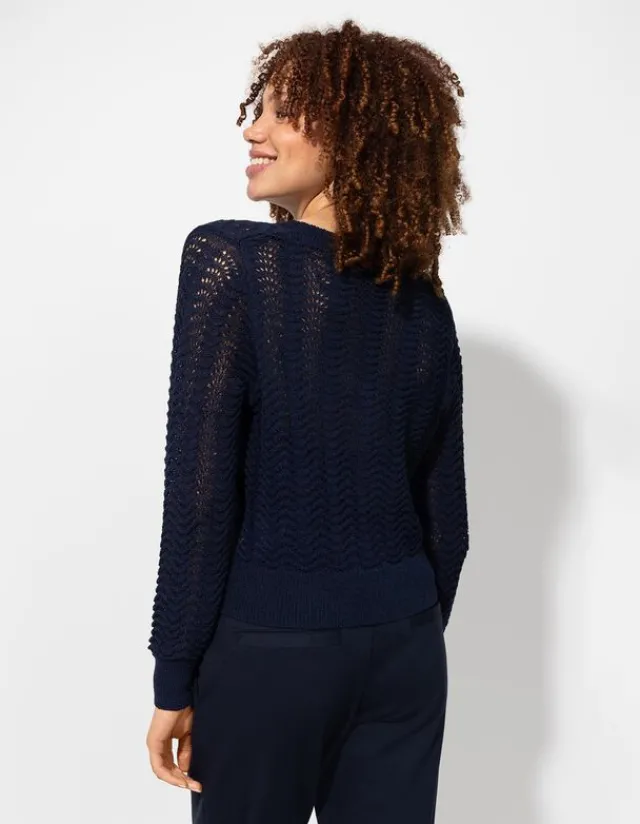 Hot Strickjacke - V-Ausschnitt - Damen Strickjacken
