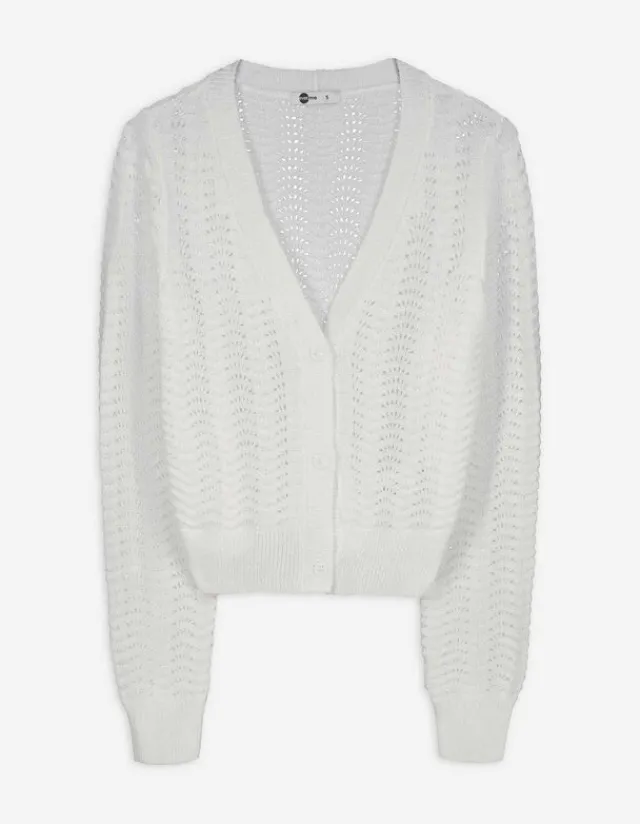 Fashion Strickjacke - V-Ausschnitt - Damen Strickjacken